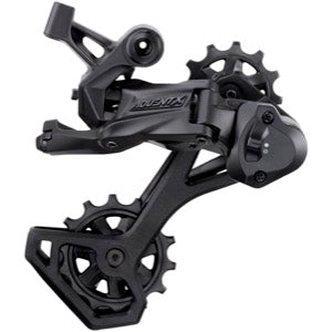 microSHIFT ADVENT X Rear Derailleur - 10-Speed Medium Cage Black With Clutch