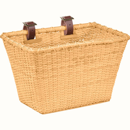 Toto Handwoven Cane Bike Basket