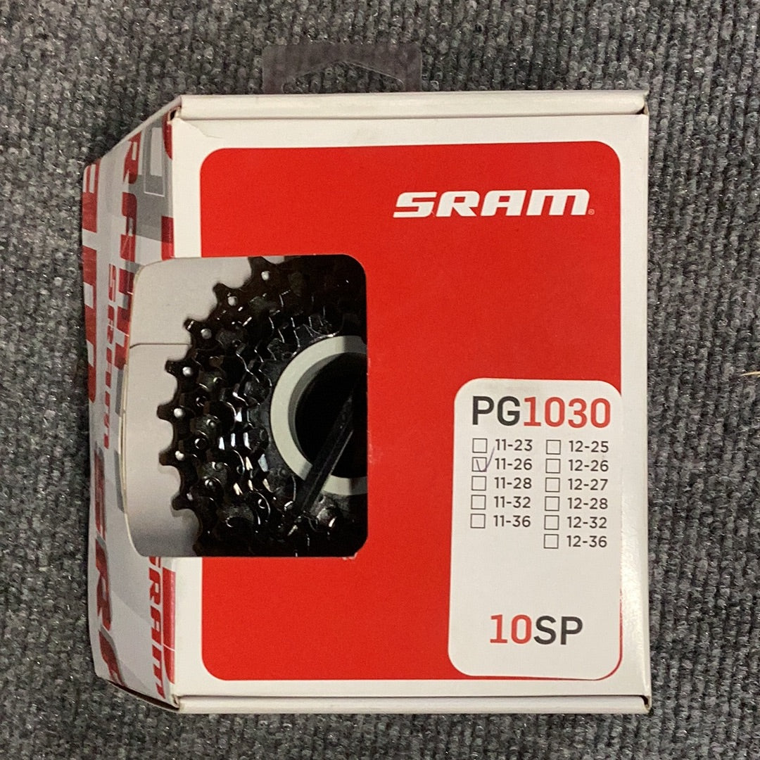 SRAM PG-1030 Cassette - 10 Speed, 11-26t, Silver