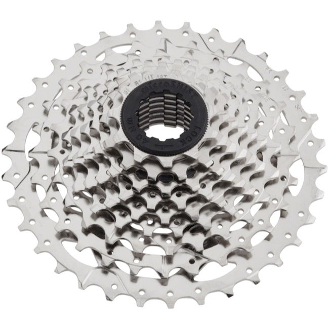 microSHIFT H09 Cassette - 9 Speed, 11-34t, Silver, Nickel Plated