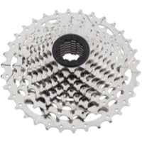 microSHIFT H09 Cassette - 9 Speed, 11-36t, Silver, Nickel Plated