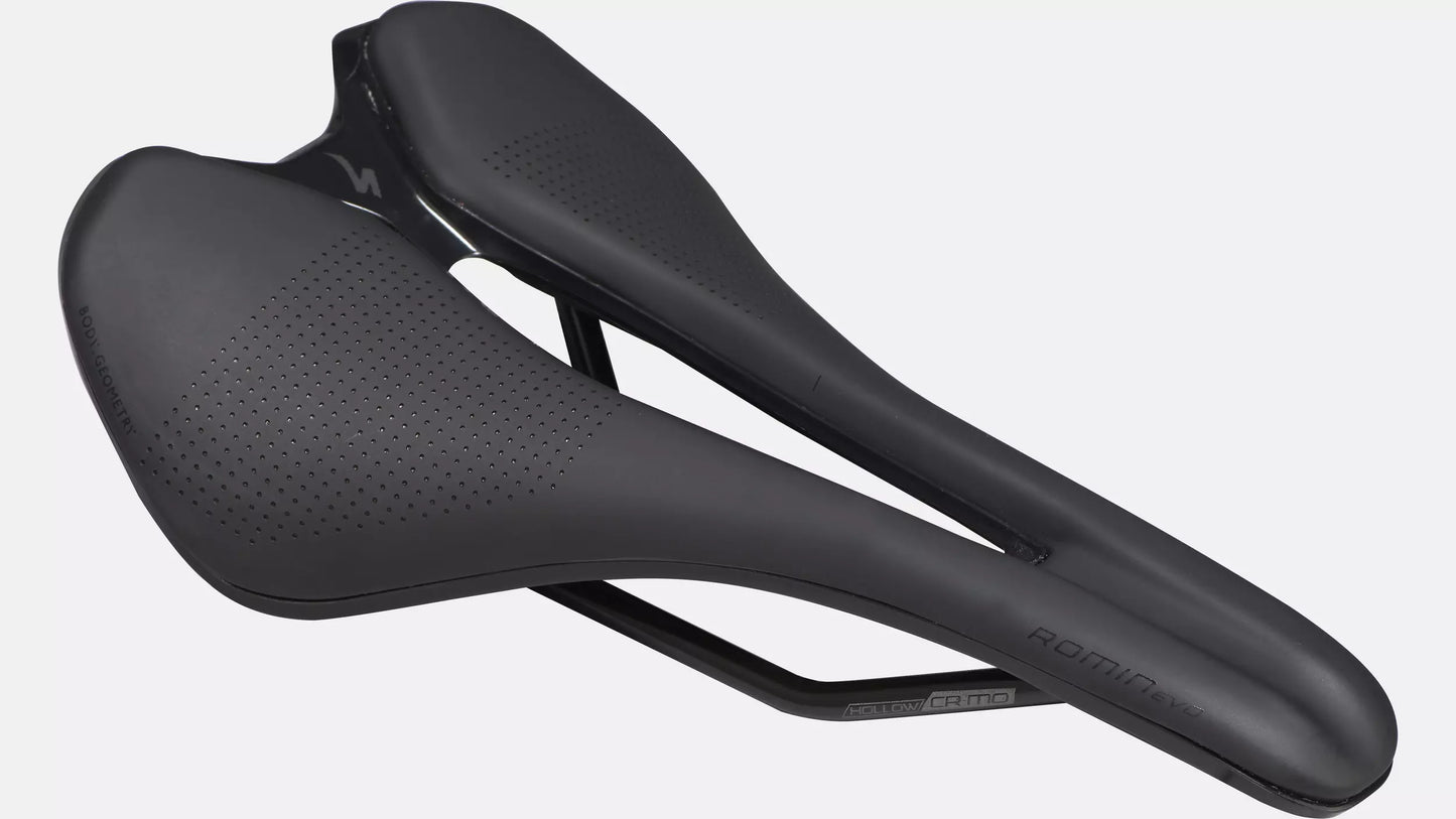 Romin Evo Comp Gel Saddle Black 143 mm