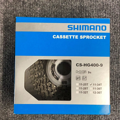 Shimano Alivio CS-HG400 Cassette - 9 Speed 11-34t Silver Nickel Plated