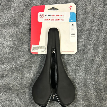 Romin Evo Comp Gel Saddle Black 143 mm