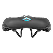 KUSH PLUS WIDE MEMORY FOAM Saddle, Black