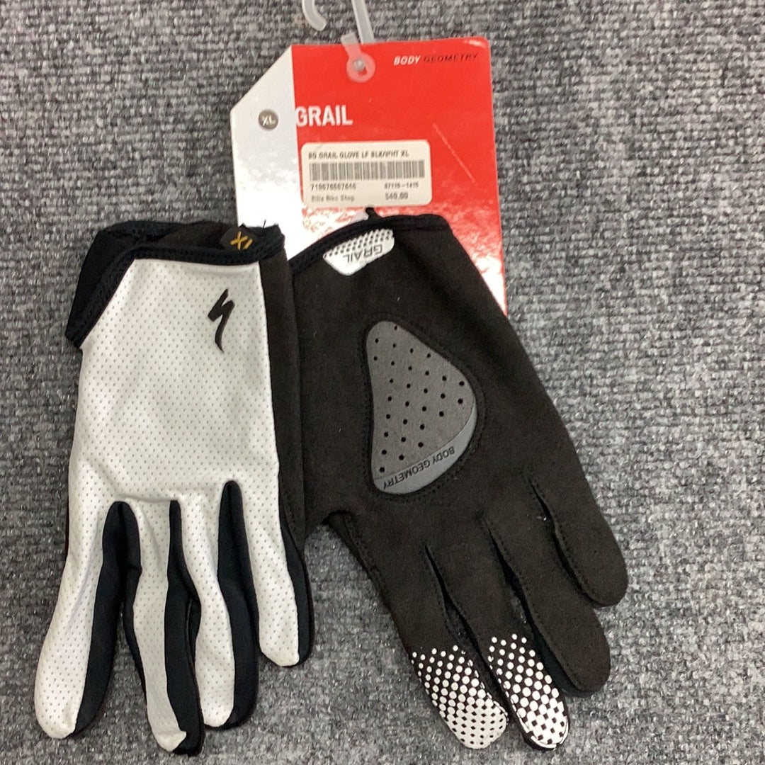 BG GRAIL GLOVE LF BLK/WHT XL