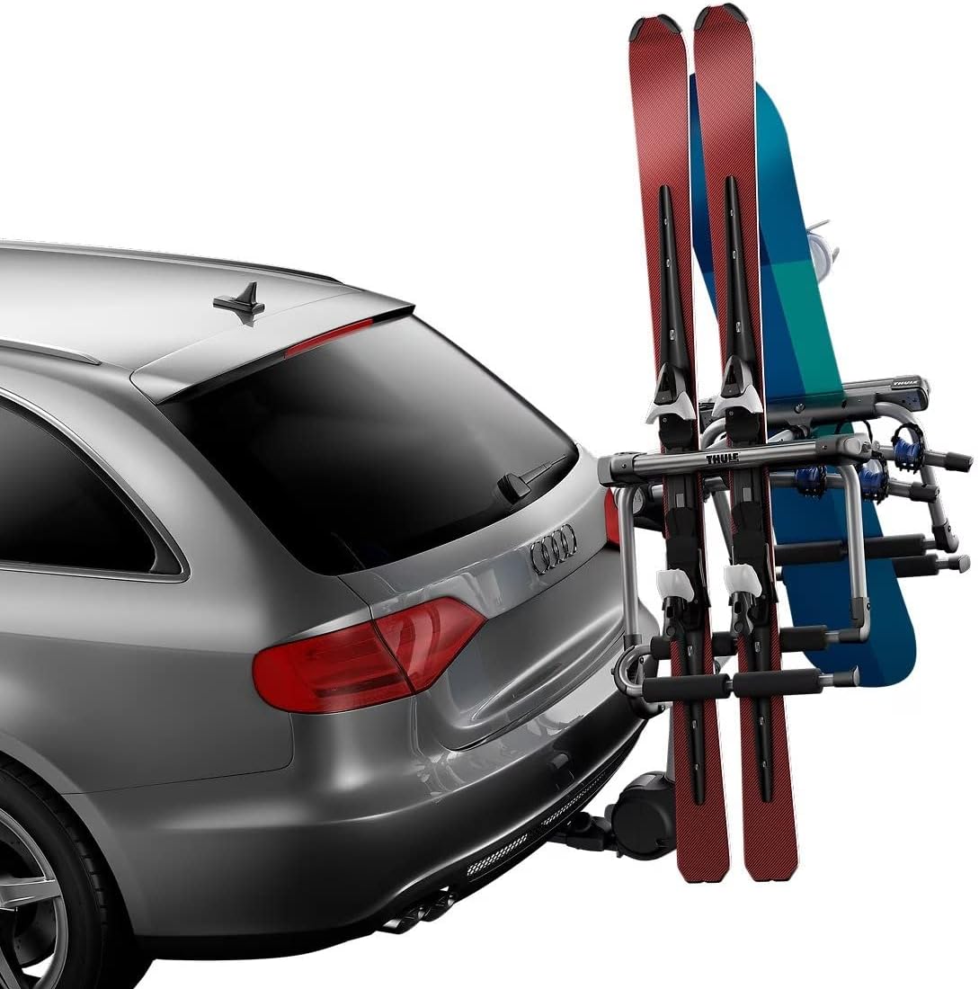 Thule 9033 Tram Hitch Rack Ski and Snowboard Carrier