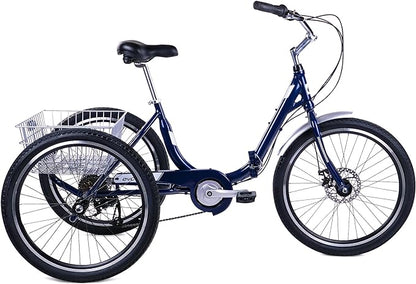 Evo Latitude Trike Adult Navy Blue