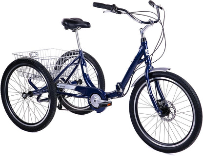 Evo Latitude Trike Adult Navy Blue