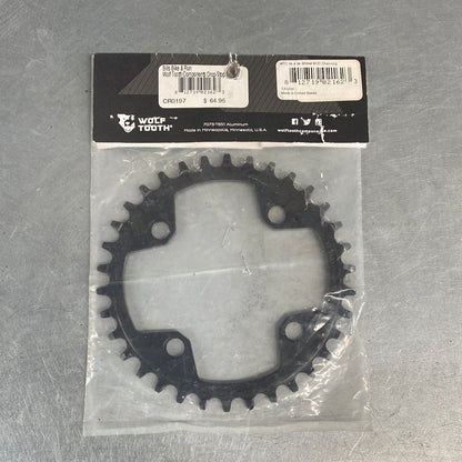 Wolf Tooth Components Drop-Stop Chainring: 34T x 94 4-Bolt