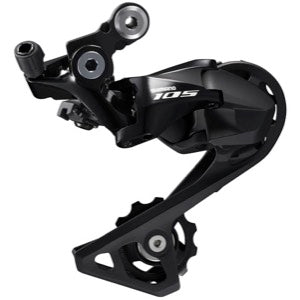 Shimano 105 RD-R7000-GS Rear Derailleur - 11 Speed, Medium Cage, Black