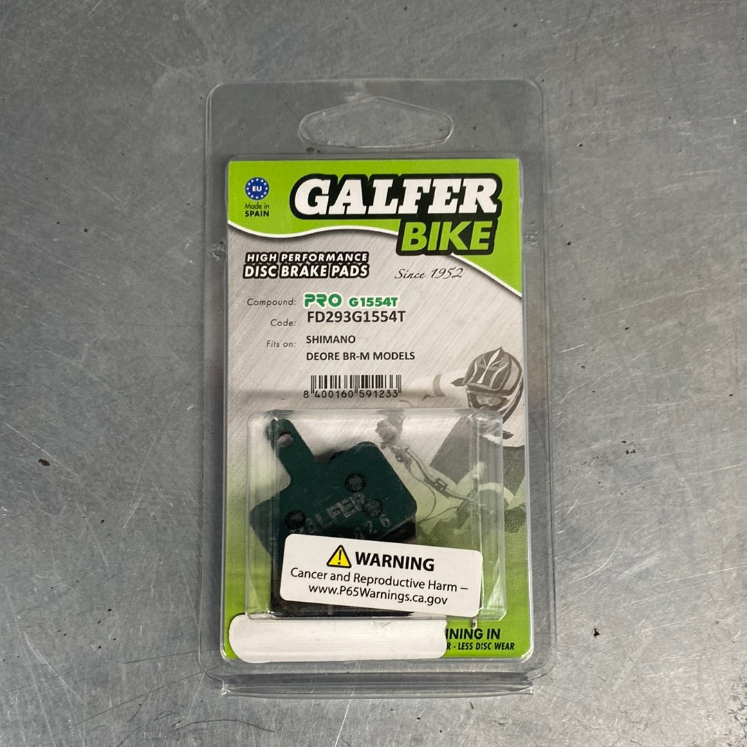 Galfer Shimano Alivio MT200, Deore M575/525/515,TRP Hylex/Spyre Disc Brake Pads - Pro Compound