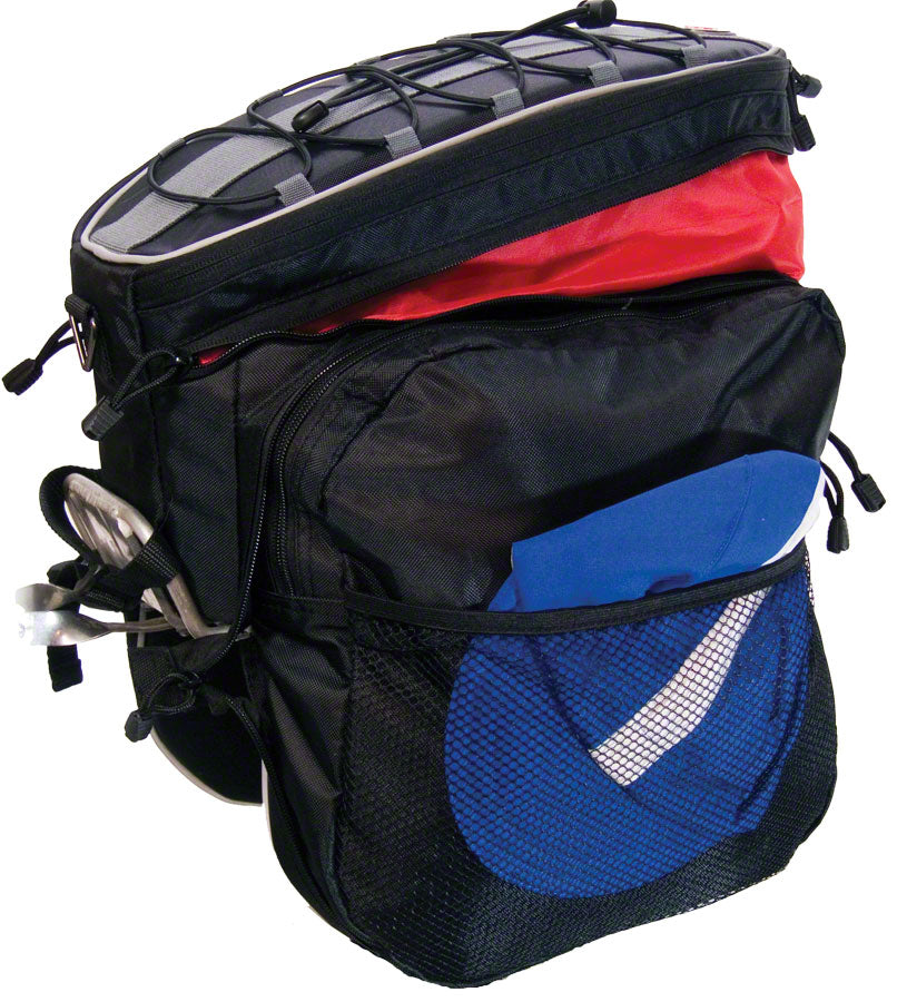 Banjo Brothers Rack Top Pannier Bag - Black