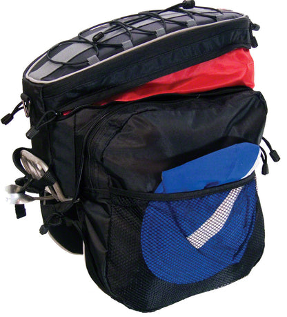 Banjo Brothers Rack Top Pannier Bag - Black