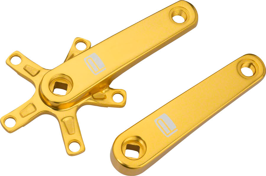 Promax SQ-1 Square Taper JIS Cold Forged Crank Arms 135mm Gold