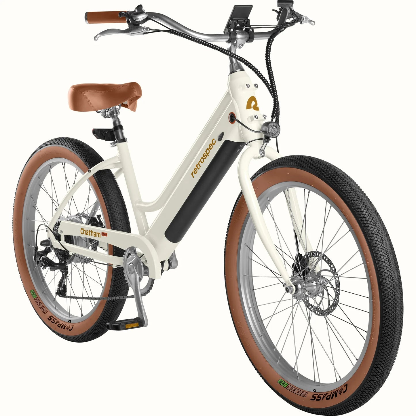 Chatham Rev+ Beach Cruiser Electric Bike - Step Through