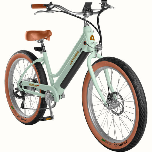 Chatham Rev+ Beach Cruiser Electric Bike - Step Through