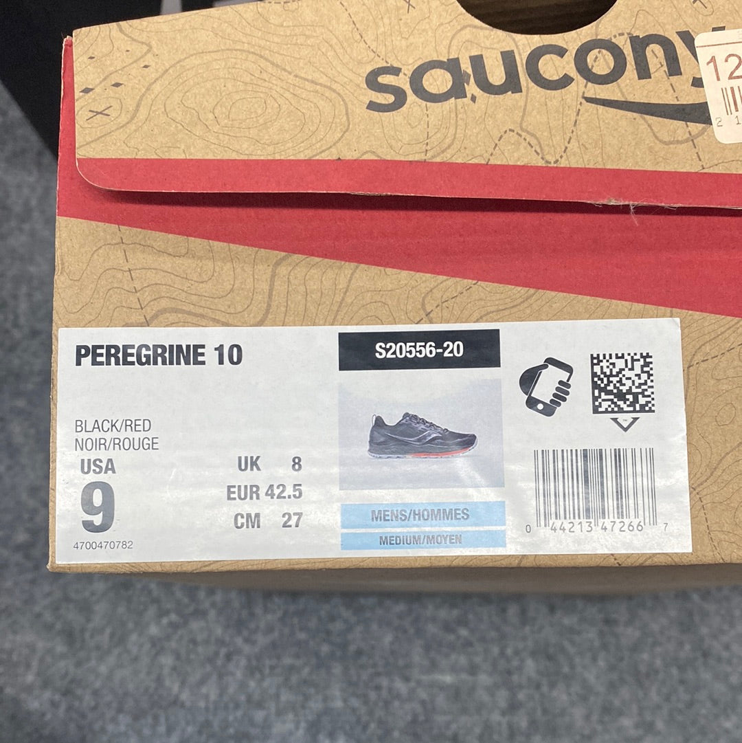 Peregrine 10 Black/Red 9.0