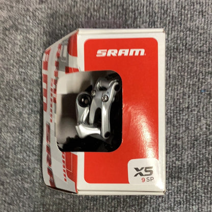 SRAM X5 Rear Derailleur - 9 Speed, Long Cage, Silver