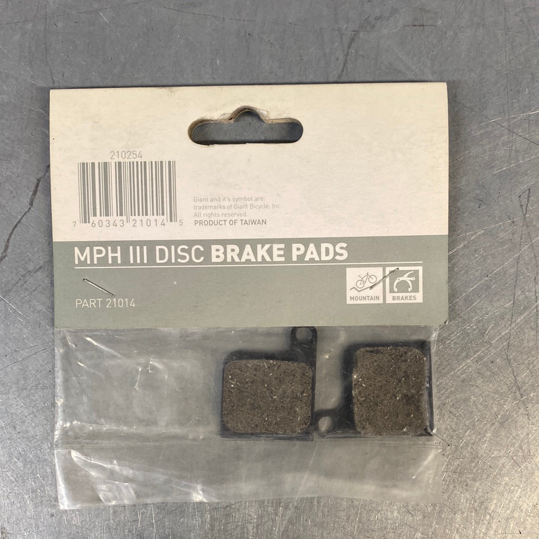 MPH III Disc Brake Pads