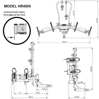 Destination E-Bike Rack for Electric Bikes