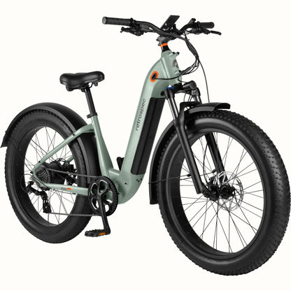 Koa Rev+ 26” Electric Fat Tire Bike - Step Through