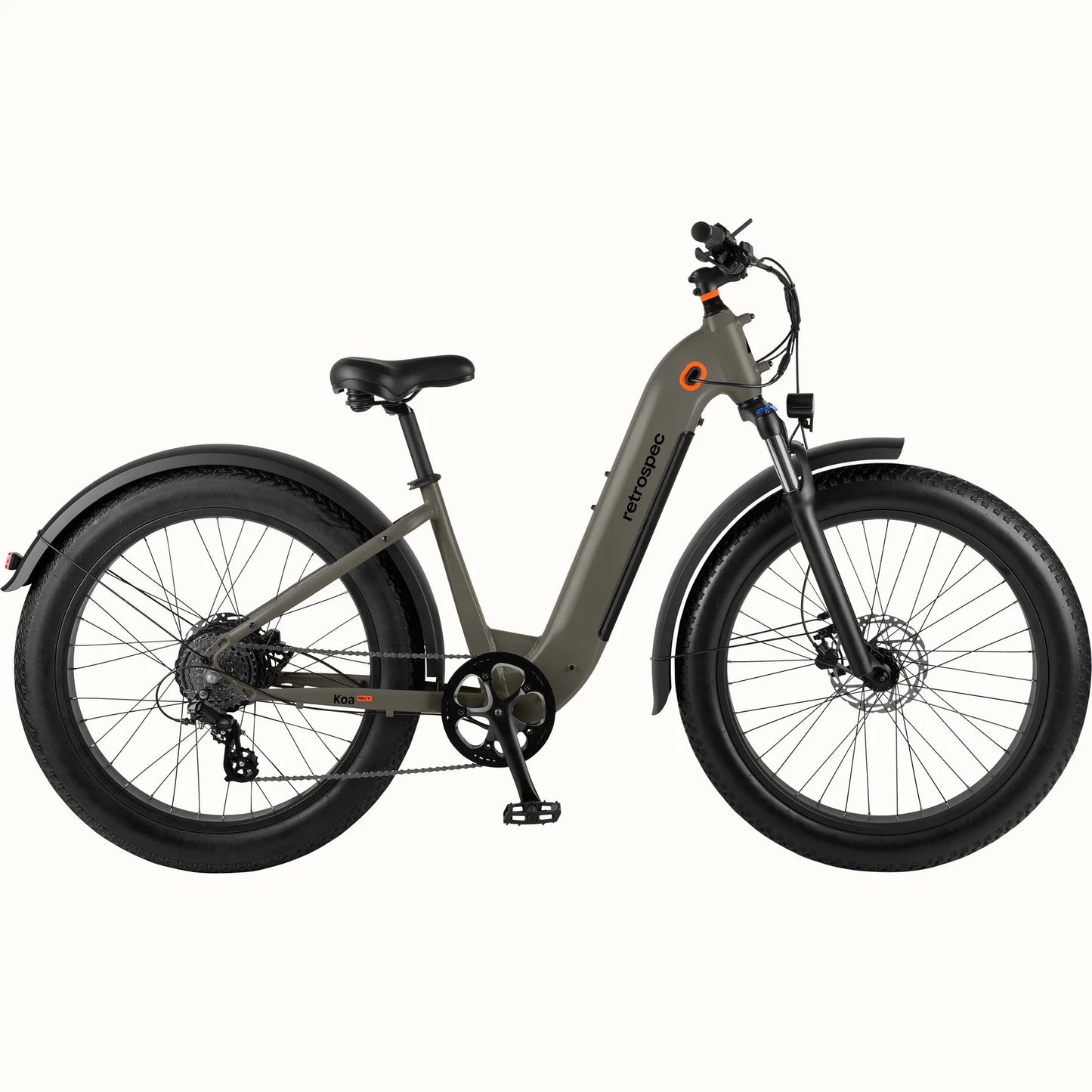 Koa Rev+ 26” Electric Fat Tire Bike - Step Through