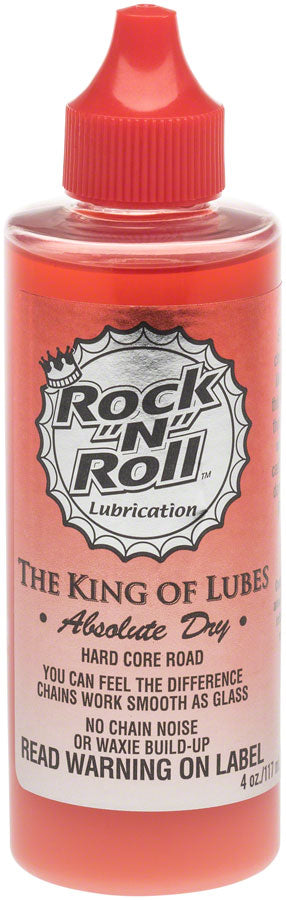 Rock-N-Roll Absolute Dry Bike Chain Lube - 4 fl oz, Drip