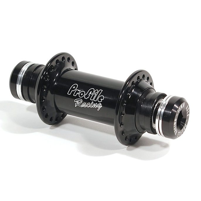 Profile Racing Elite BMX 20mm Front Hub, 36 Hole Black