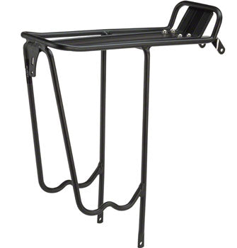 MSW RCR-100 Pork Chop Light-Duty Rear Rack, 700c, Black