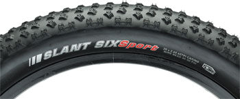 Kenda Slant 6 Tire - 20 x 2.6, Clincher, Wire, Black