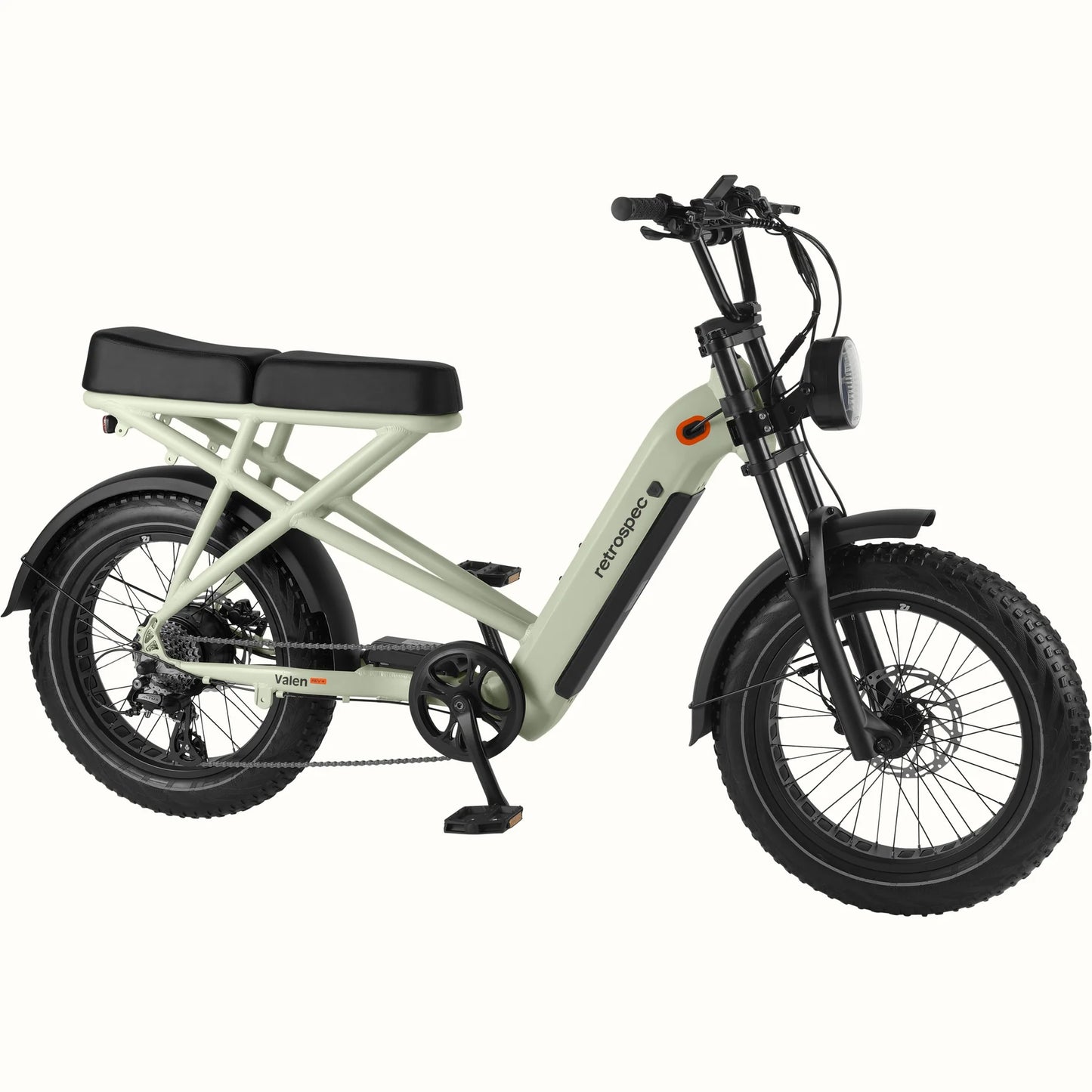 Valen Rev+ 20” Fat Tire Electric Bike - Step Through