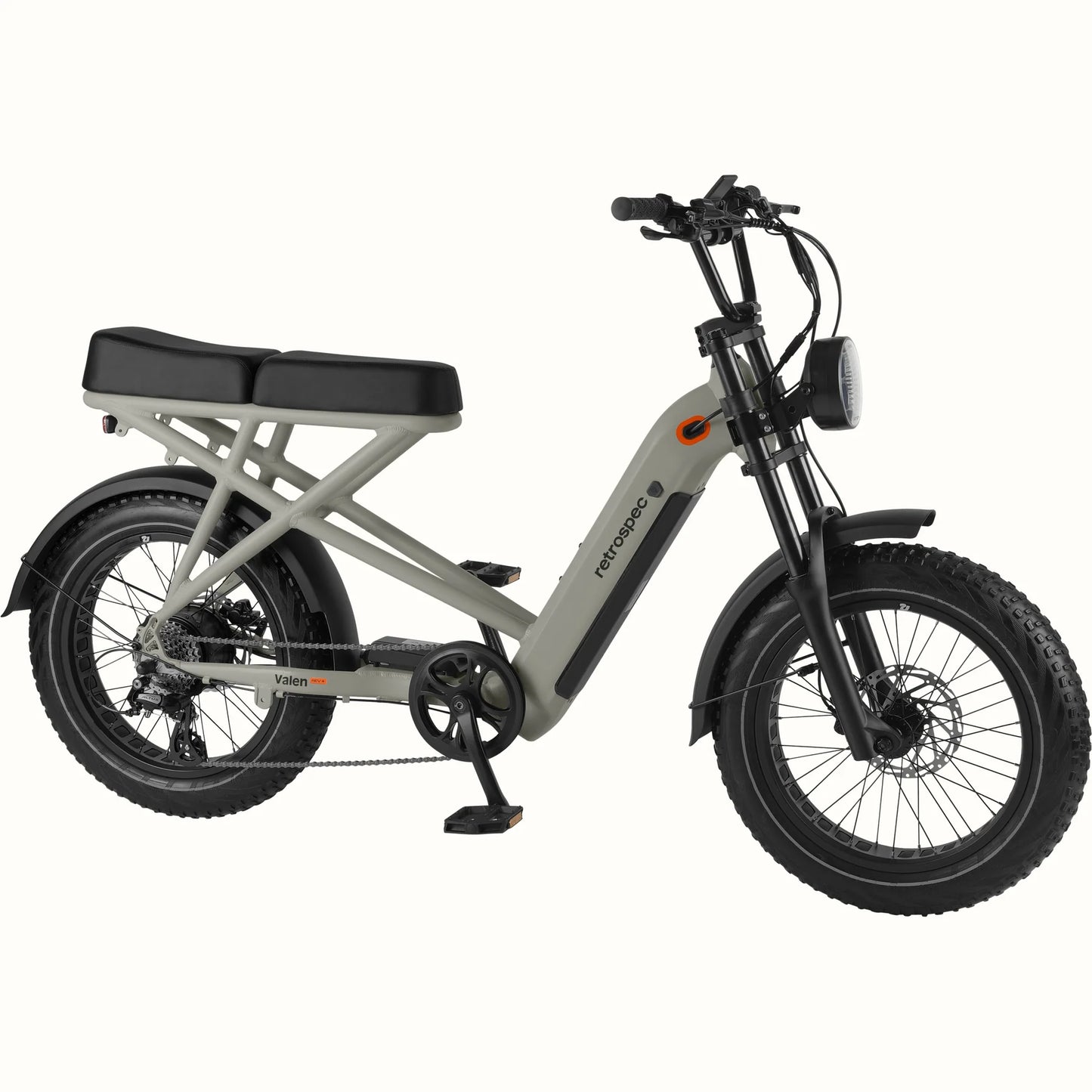 Valen Rev+ 20” Fat Tire Electric Bike - Step Through