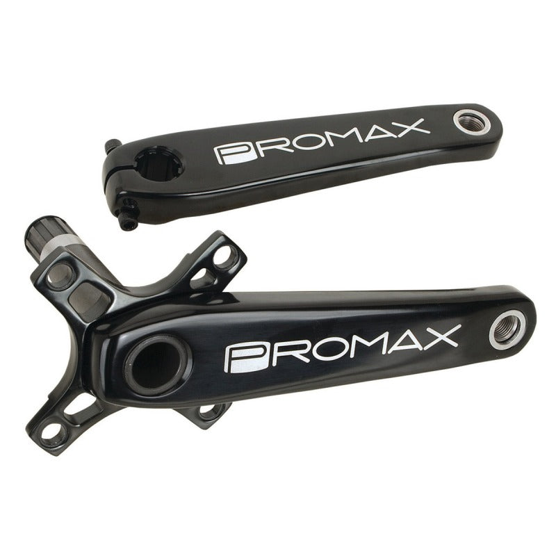 Promax HF-2 Hollow Hot Forged 2 Piece Crank 24 x 180mm Black